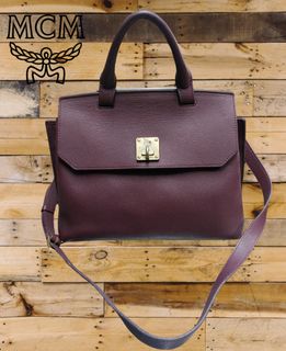 Mcm fontanellas park ave milla leather mid convertible backpack online