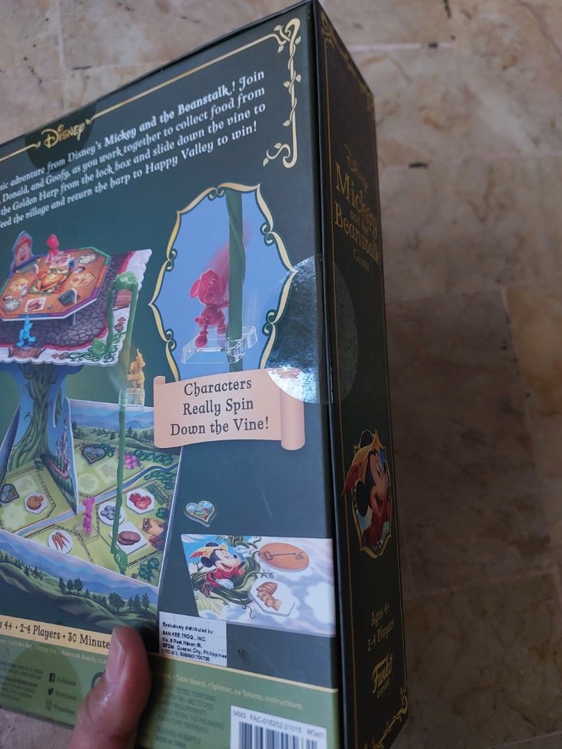 Mickey and the beanstalk game (Category: Board Games & Puzzles) located in Pasay City. Submitted by jestheral_48 (Listing ID 1284039968, Image 2). Description: brand new and sealed.