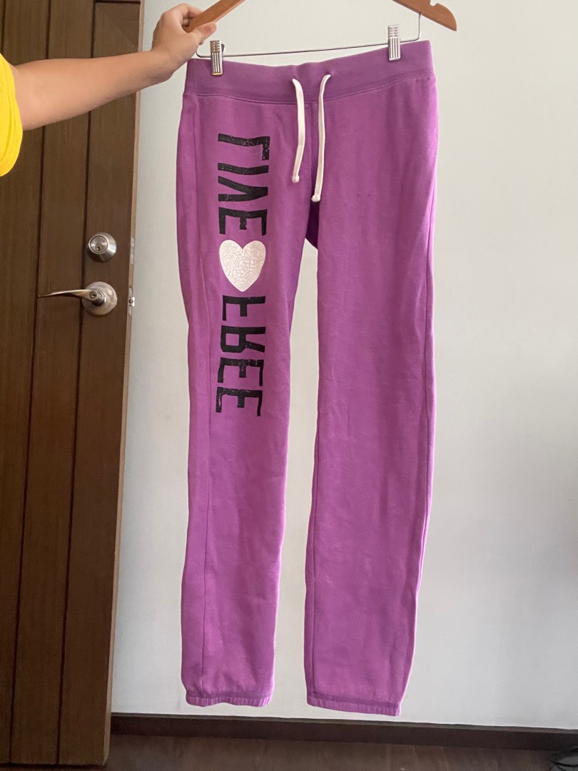 mossimo live free size xs sweatpants joggers live free print, Women's  Fashion, Bottoms, Other Bottoms on Carousell