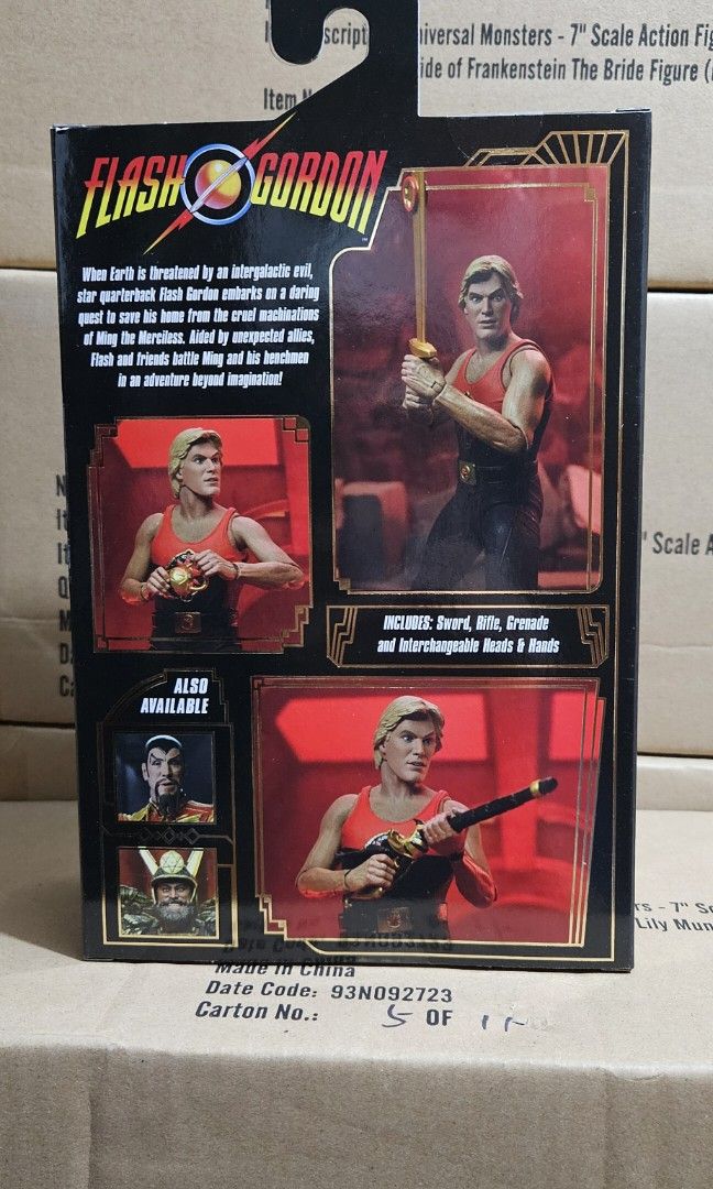 Flash Gordon (1980) – 7” Scale Action Figure – Ultimate Flash Gordon (Final  Battle) –