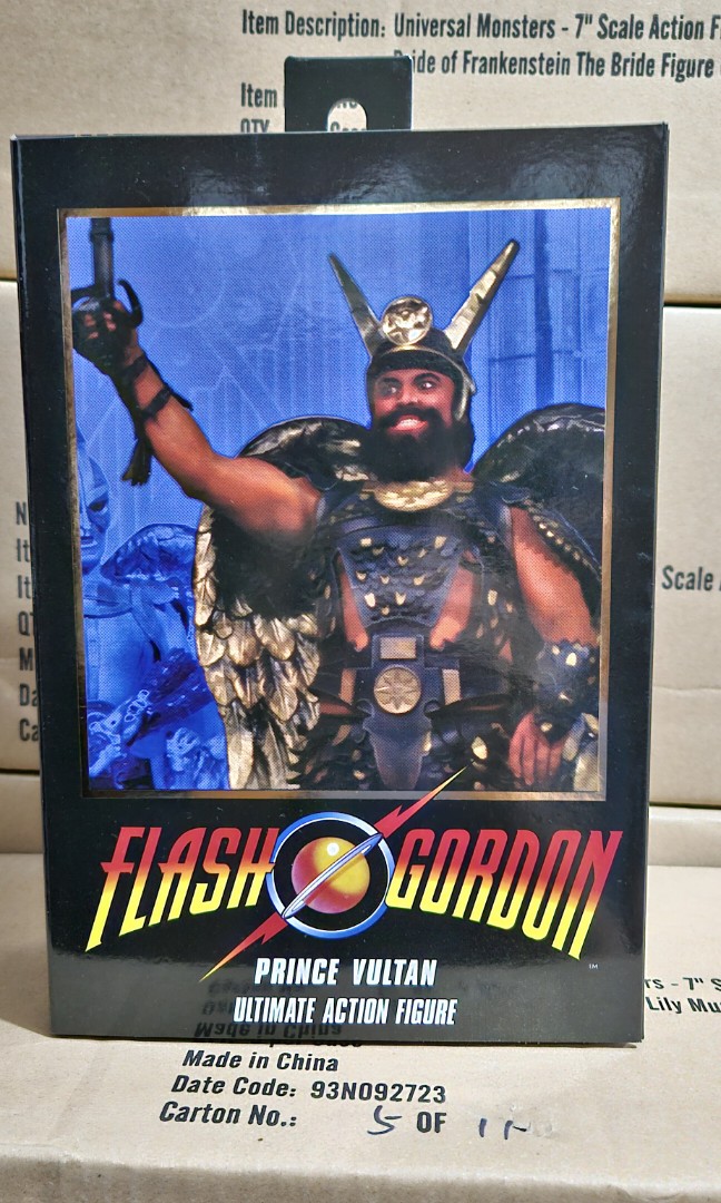 Flash Gordon (1980) – 7” Scale Action Figure – Ultimate Vultan –