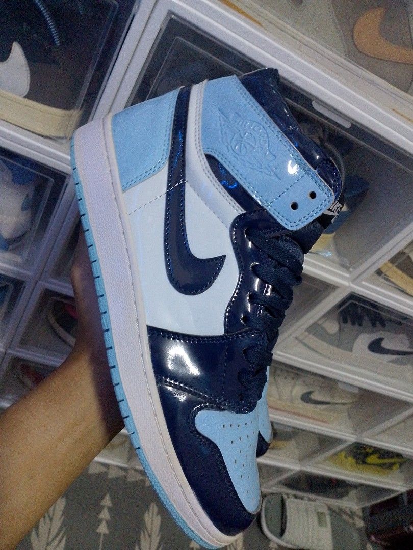 Air jordan 1 online retro unc patent