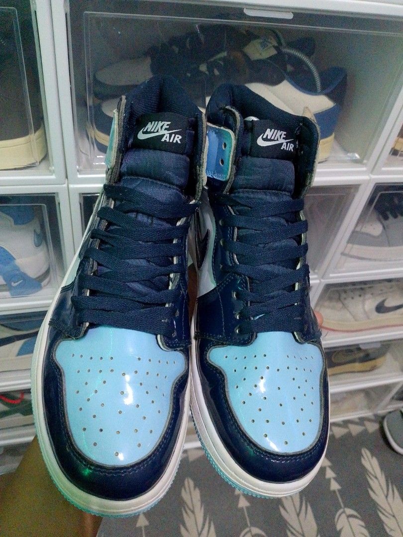 Unc patent leather jordan new arrivals 1