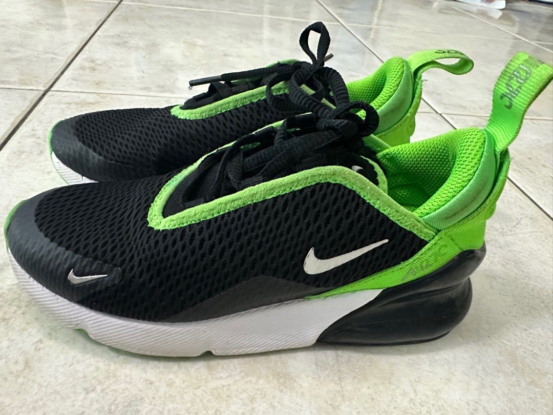 Nike air black and new arrivals green