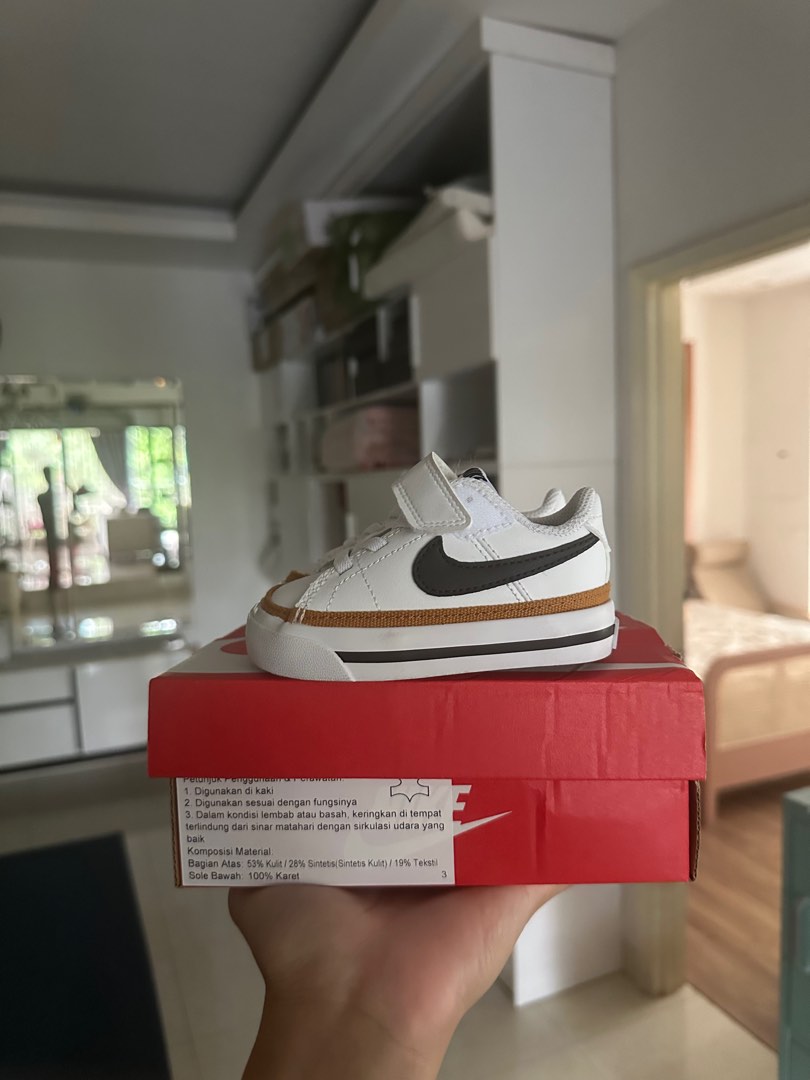 Nike court legacy size 4c Bayi Anak Baju Bayi di Carousell