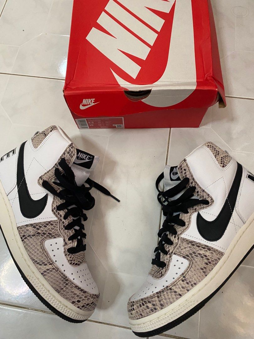 NIKE Terminator High COCOA SNAKE Men s Fashion Footwear Sneakers on Carousell
