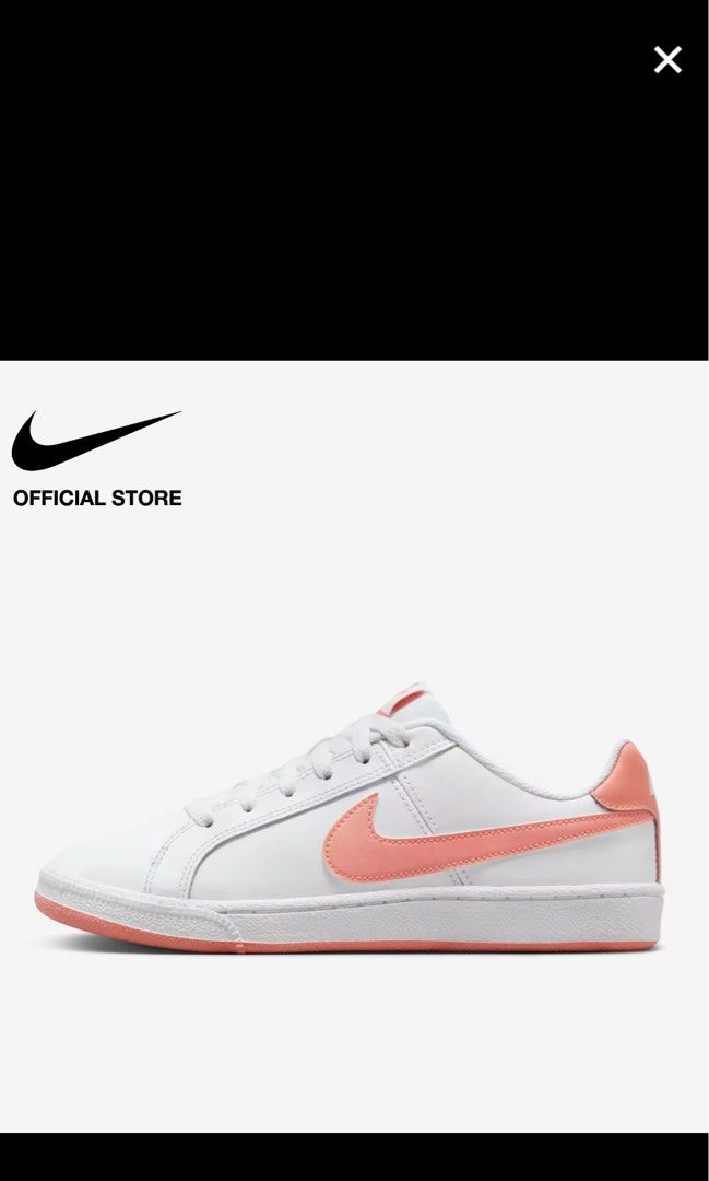 Nike women court shoe sneakers US 8 UK 5.5 39 more comfortable than Vans