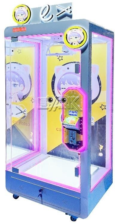 P-G031 /AMUSEMENT E CUT PRIZE MACHINE TOY VENDING (Category: Kids Toys) located in Caloocan City. Submitted by francineja42756 (Listing ID 1283968173, Image 2). Description: Model NO.:EP-G031 Size：210*85*78cm Material: Hardware+ Acrylic Weight:80kg Voltage power:220V/350W Applicable site: Shopping mall/pedestrian street/video game city Game description: Our scissors machine has a gorgeous appearance, unique shape and dynamic background music, whi