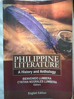 Philippine Literature A History and Anthology