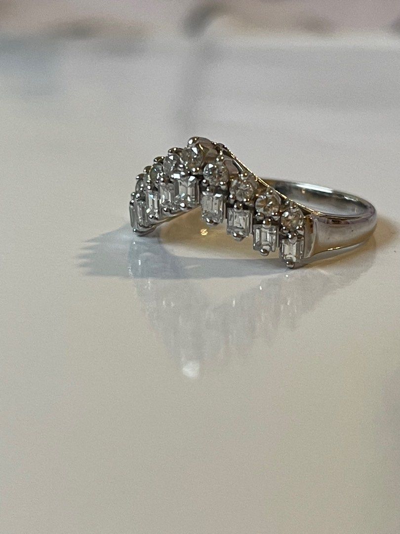 Gold cheap diamond platinum