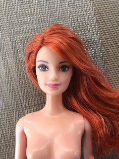 Preloved Barbie Midge Redhead on 2001 belly button body