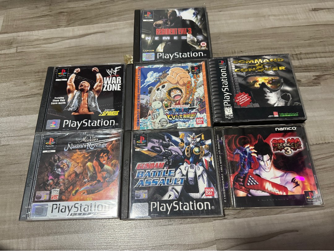 PS1 Games, Video Gaming, Video Games, PlayStation on Carousell