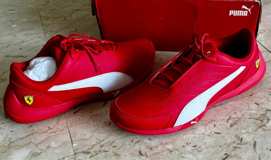 Puma Ferrari Sports Shoe Luxury Sneakers Footwear on Carousell