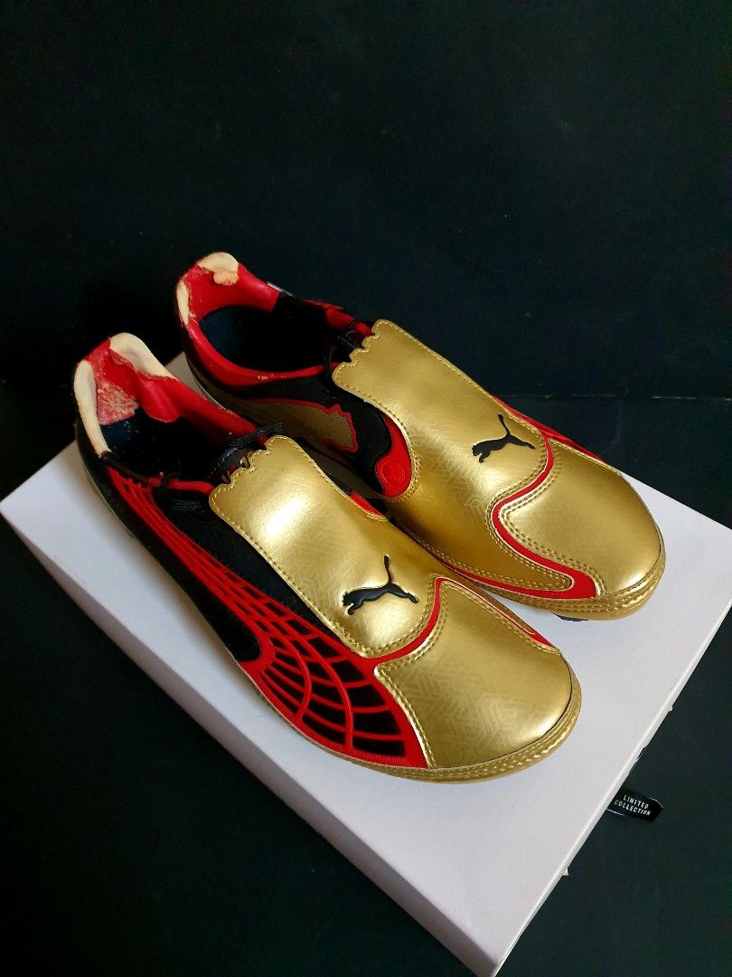 Puma V1.10 Gold Red Samuel Eto o