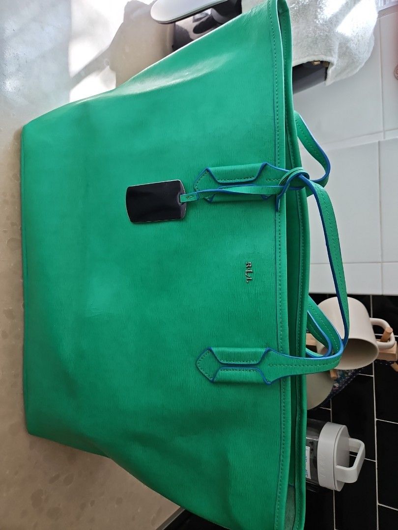 Ralph lauren clearance bag green leather