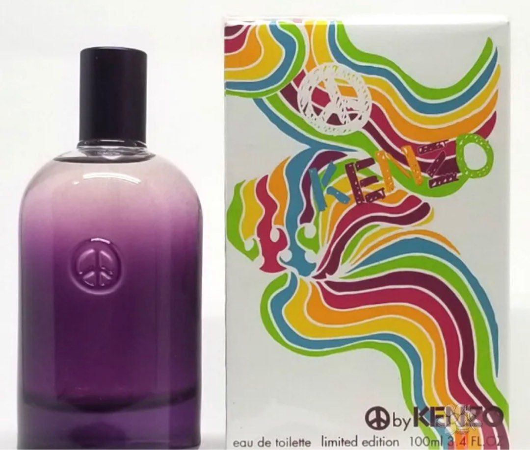 Rare Kenzo Peace for Women limited Edition 100ml Edt Spray, Beauty