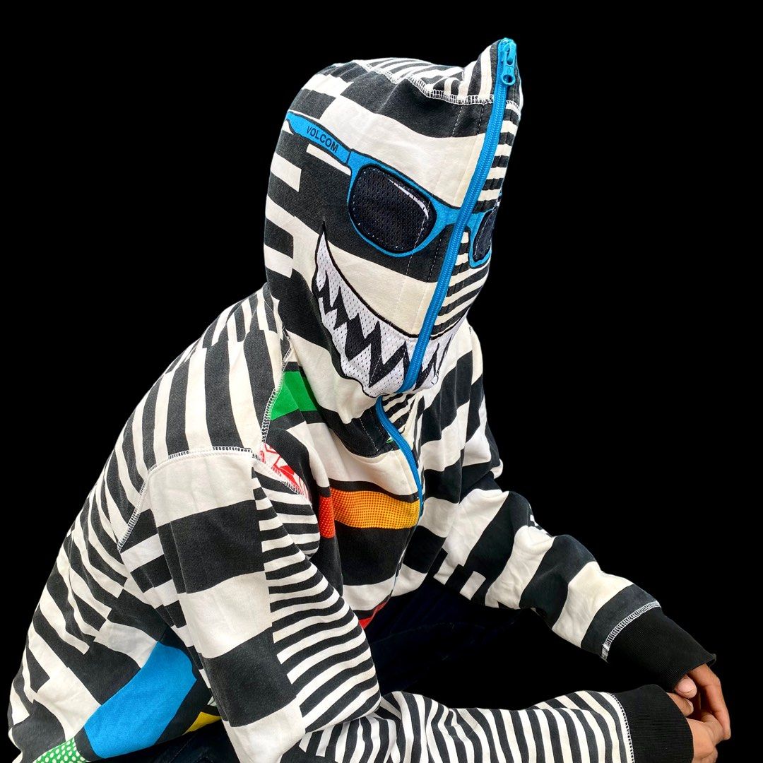 Volcom full zip hoodies with faces on sale