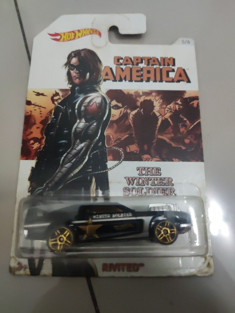 Rivited The Winter Soldier Hot Wheels Hobbies Toys Toys