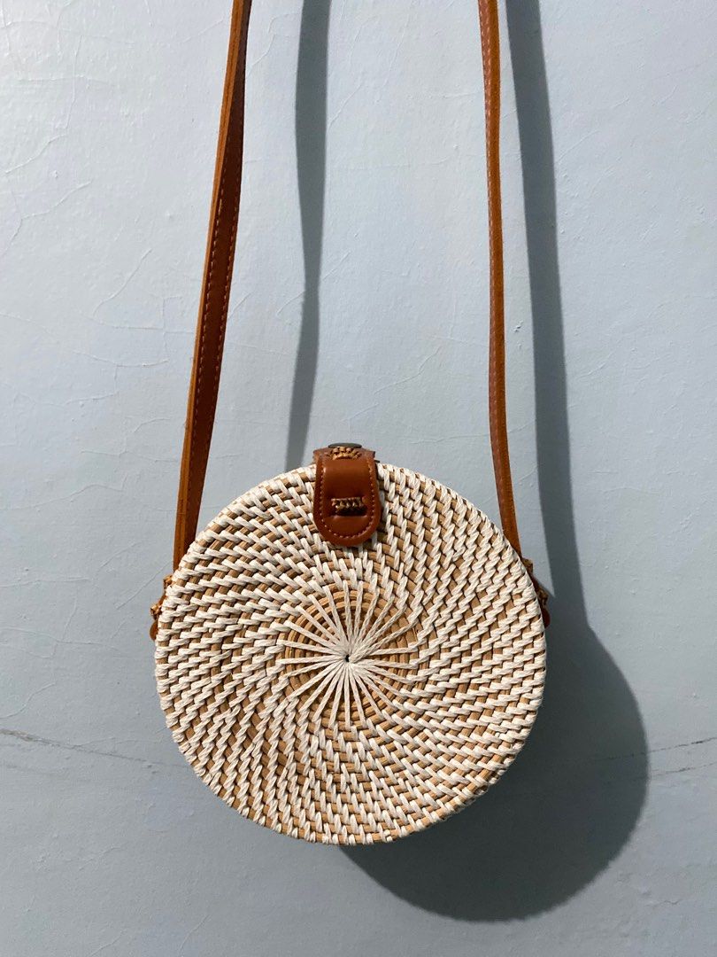 Rotan tas rond on sale