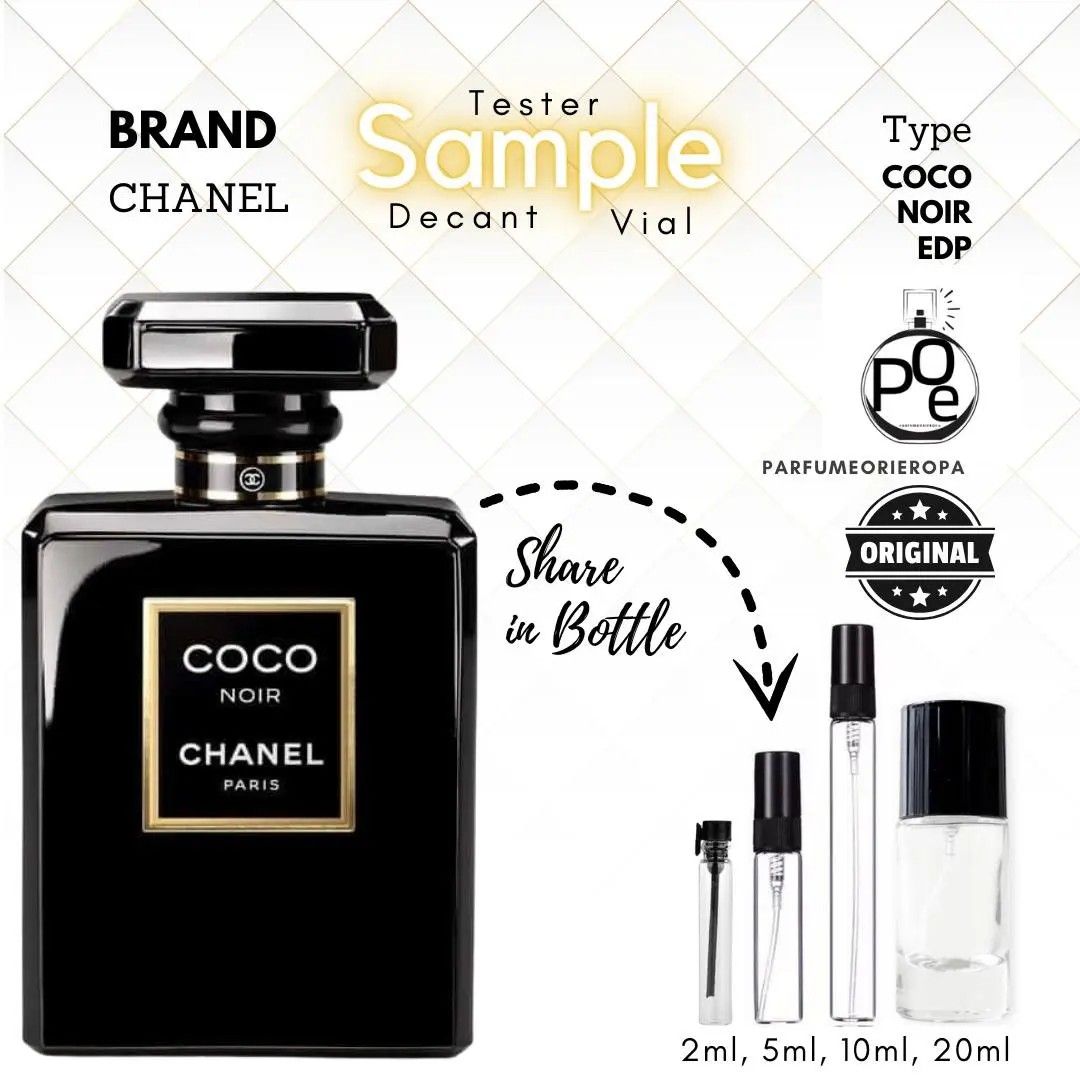 Clearance Tester Chanel Noir Tester Tester Parfum Chanel Coco