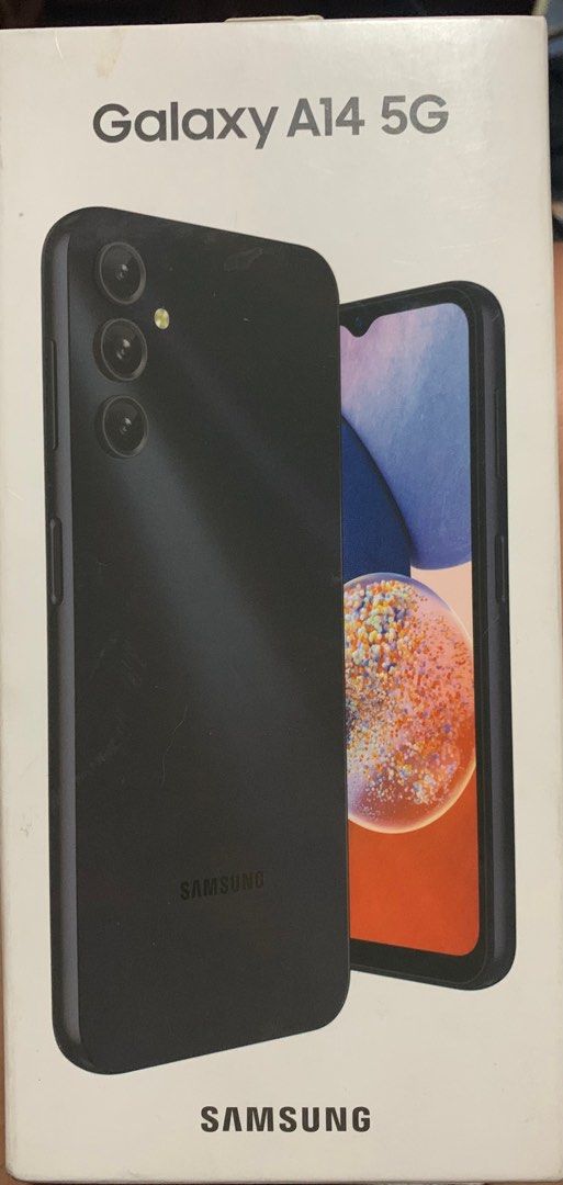 SAMSUNG A14 5G (Category: Samsung) located in Quezon City. Submitted by maryann5721 (Listing ID 1284122800, Image 1). Description: Samsung A14 5G OCTACORE x 5G 6.6 FULL HD+ DISPLAY 50MP MAIN CAMERA 2 Day BATTERY A14 5G-10,000 Brand new and sealed with receipt One month warranty Free delivery within QC, Manila, San Juan, Makati and Pasig Test first before payment We accept COD, GCASH or ONLINE BANK TRANSFER 09218972118 09567995592 09682294044.