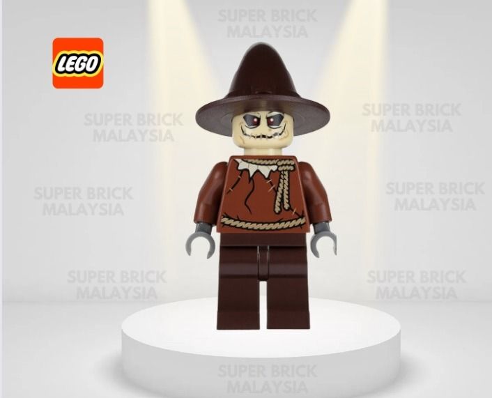 Scarecrow SH 058 Like NEW LEGO DC COMICS SUPER HEROES MINIFIGURE BATMAN 10937 100 Original LEGO Hobbies Toys Toys Games on Carousell