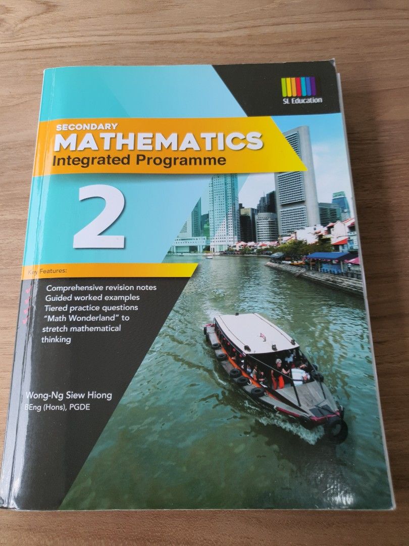 Sec 2 Integrated Programme Mathematics (Category: Assessment Books) located in Singapore. Submitted by dinomama77 (Listing ID 1284048280, Image 1). Description: .