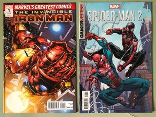 SPIDER-MAN 2, Invincible IRON MAN, Marvel Comics, P150 EACH