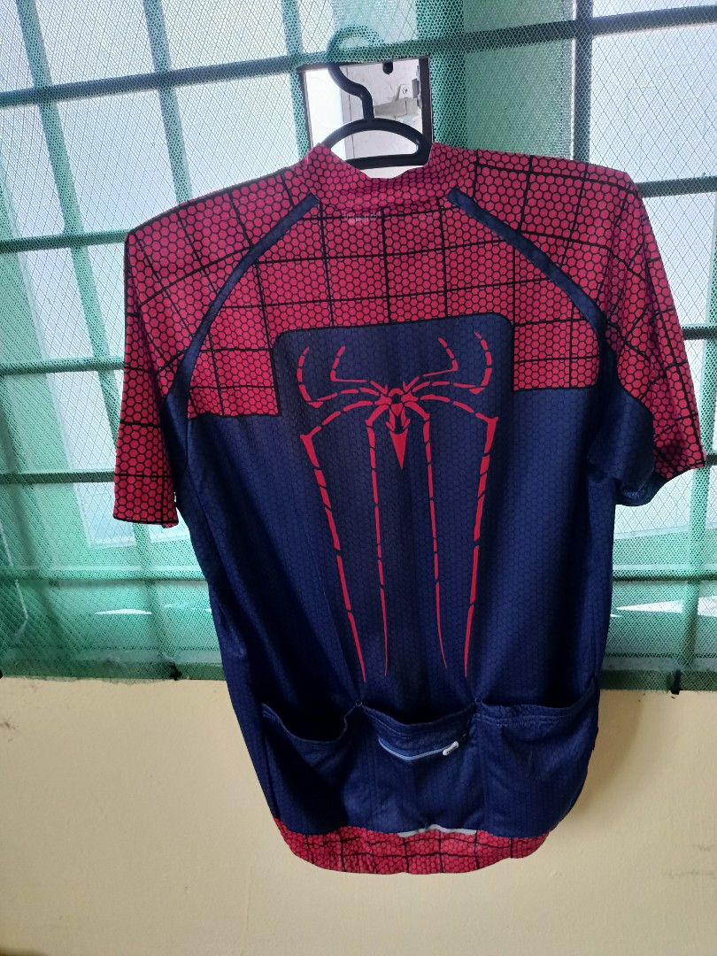 Spiderman clearance cycling jersey