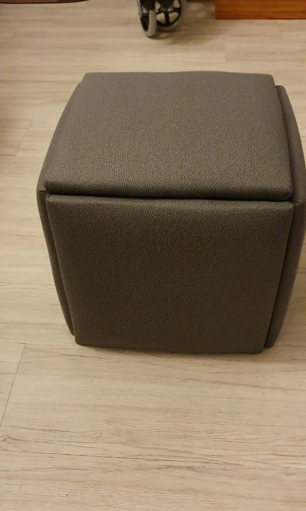 Stackable cube footstool stool (Category: Chairs) located in Kuala Lumpur. Submitted by timowr (Listing ID 1284049291, Image 3). Description: Set of 5 stackable stools. Frame is made of steel, so all stools are very sturdy. Convenient for storage when not in use. Only used once or twice when guests came over. Letting go since wrong height for my sofa Whole set 150 COD around Bandar Utama/PJ only, since the stools are a bit heavy.