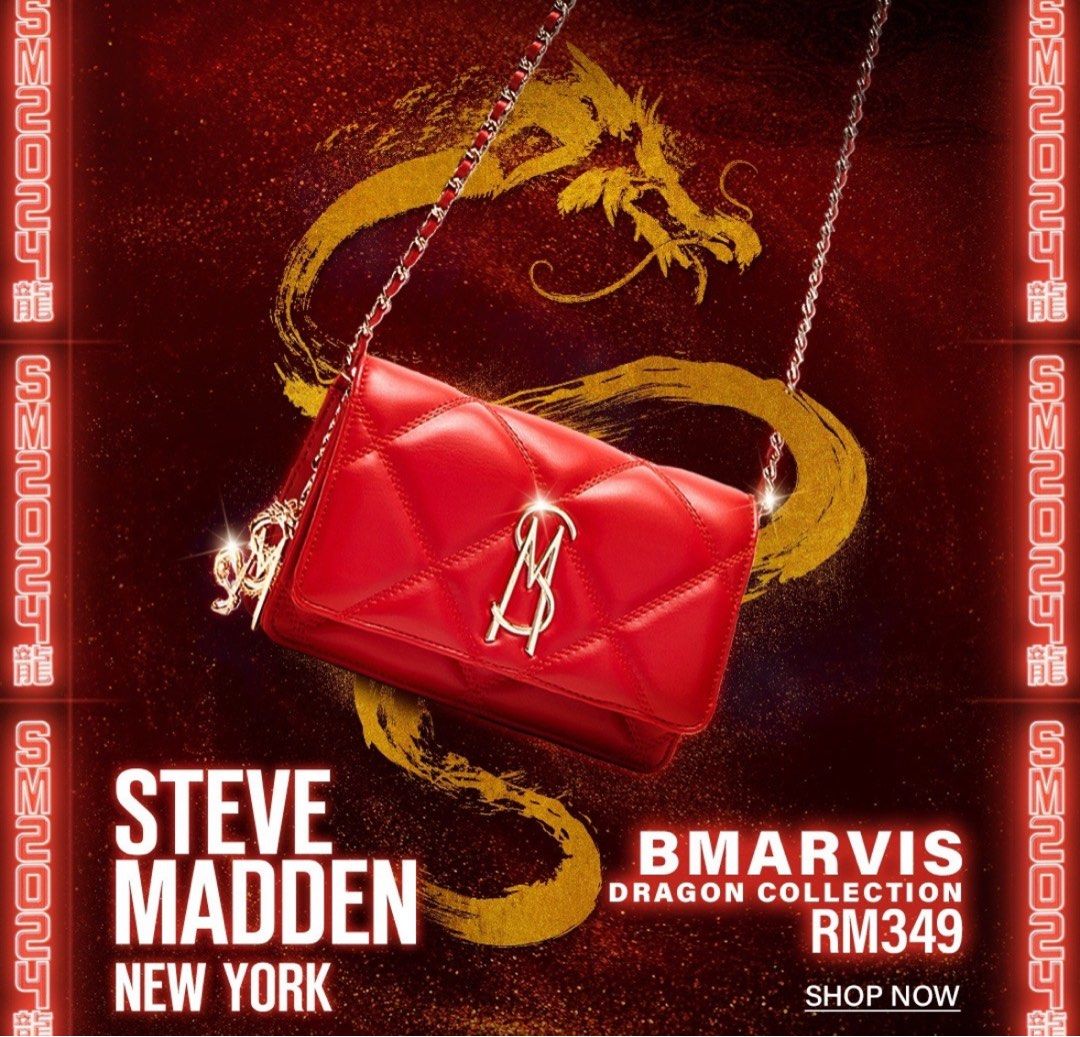 Steve madden bag red top