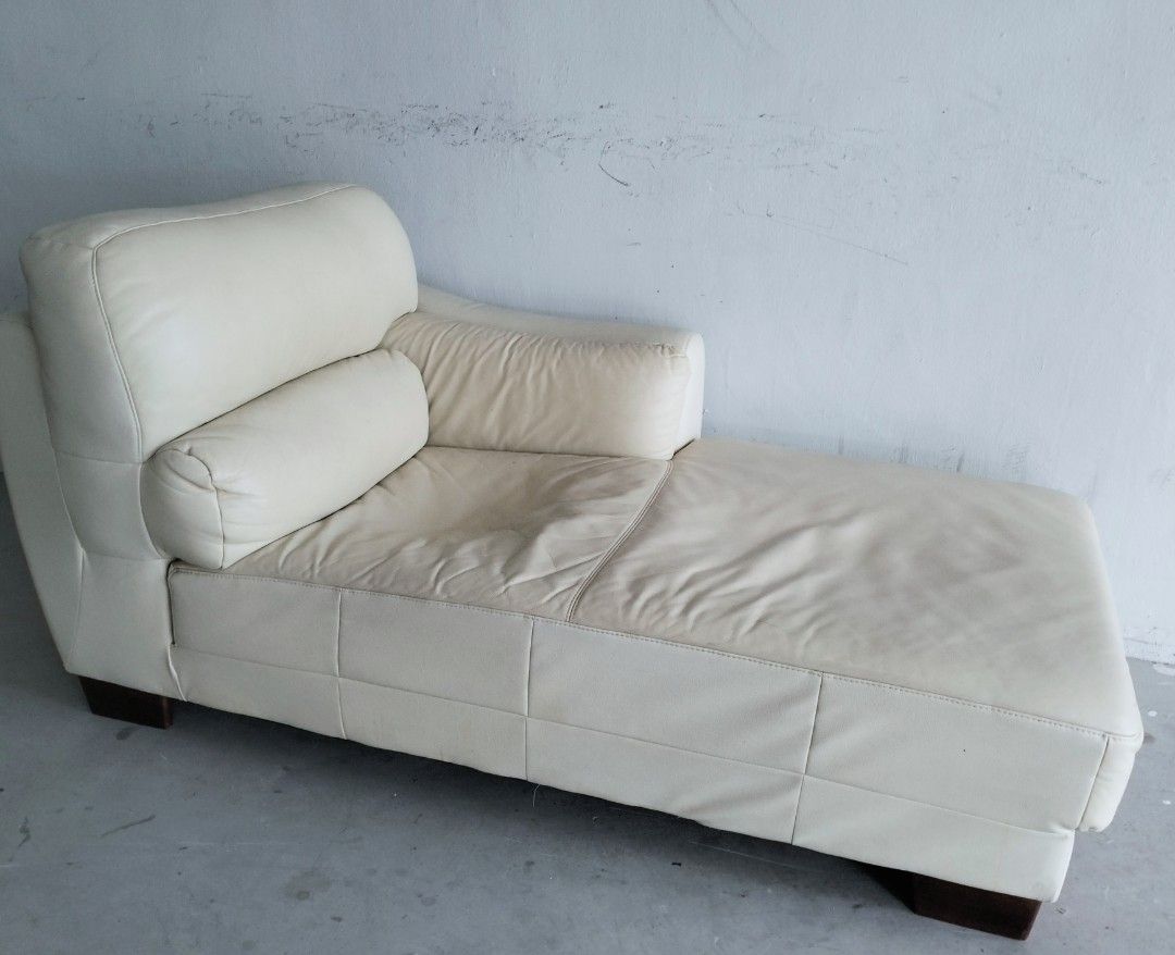 Super Comfy Leather Sofa Couch Lounge