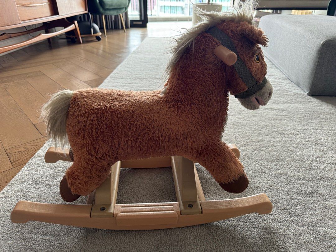 Singing pony rocking horse discount