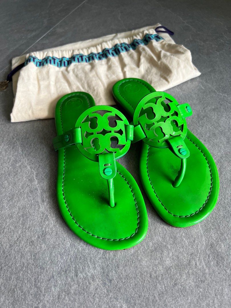 Purple tory cheap burch miller sandals