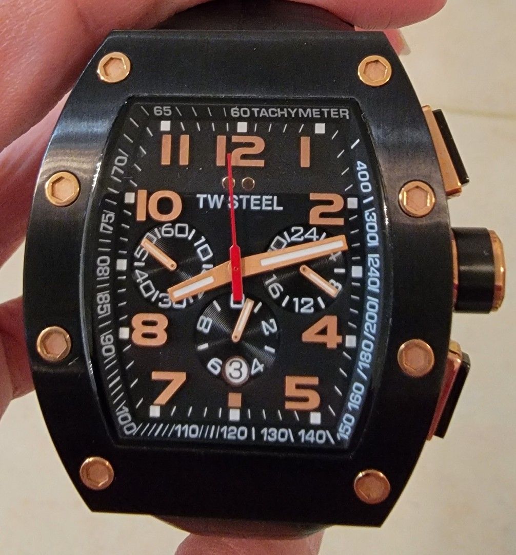 TW Steel CEO Tonneau quartz watch x 50mm