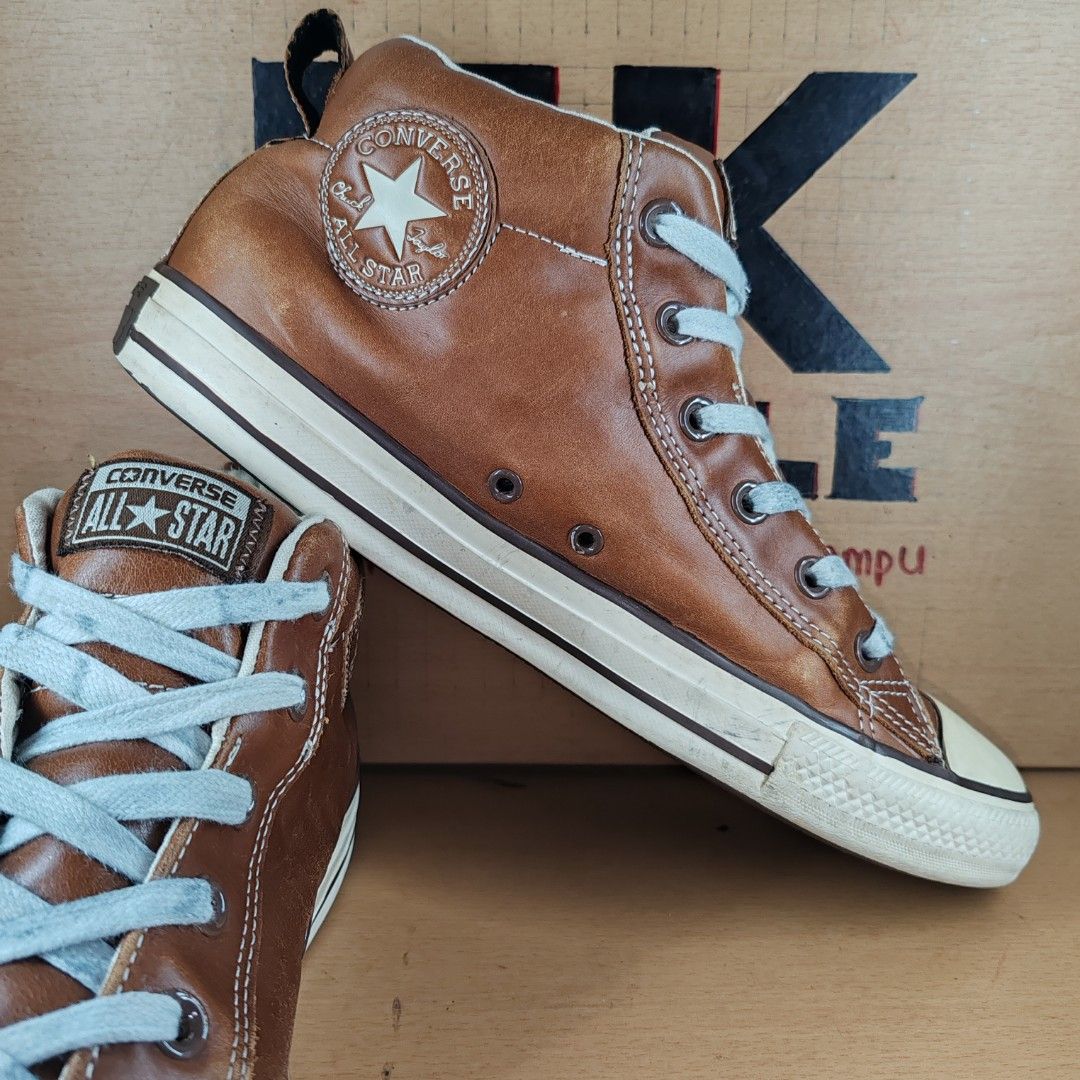 UKBundle UK9 27.5cm Converse Chuck Taylor All Star Street Mid Pinecone 136420C