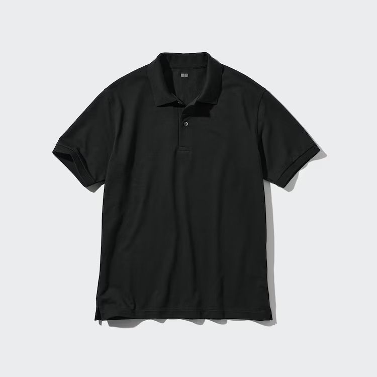 black polo t shirt plain