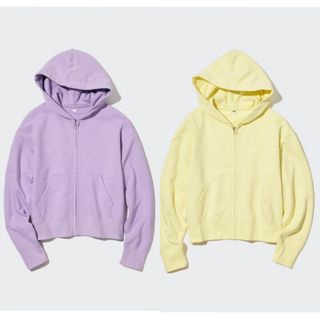 DRY SWEAT CROPPED FULL-ZIP HOODIE