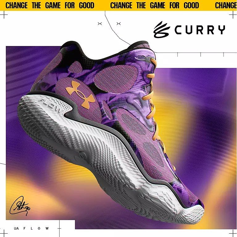 Unisex Curry x TUFF CROWD Spawn FloTro Basketball Shoes