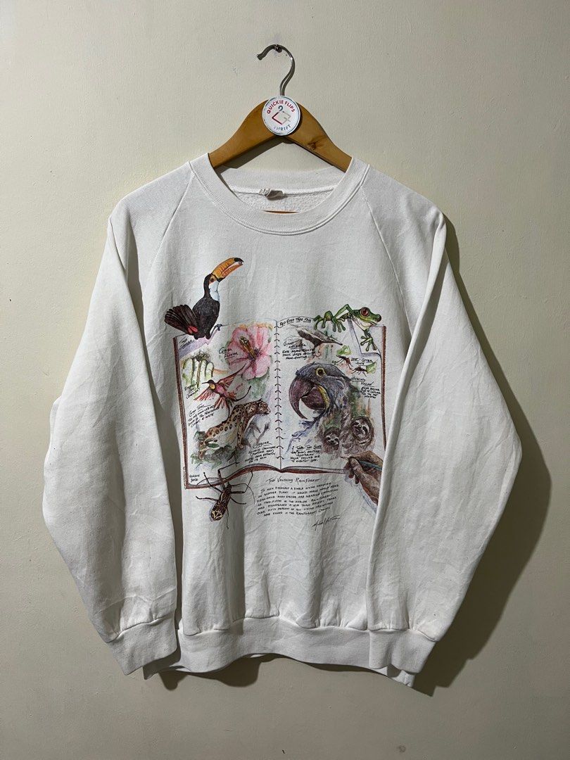 Vintage animal sweatshirt top