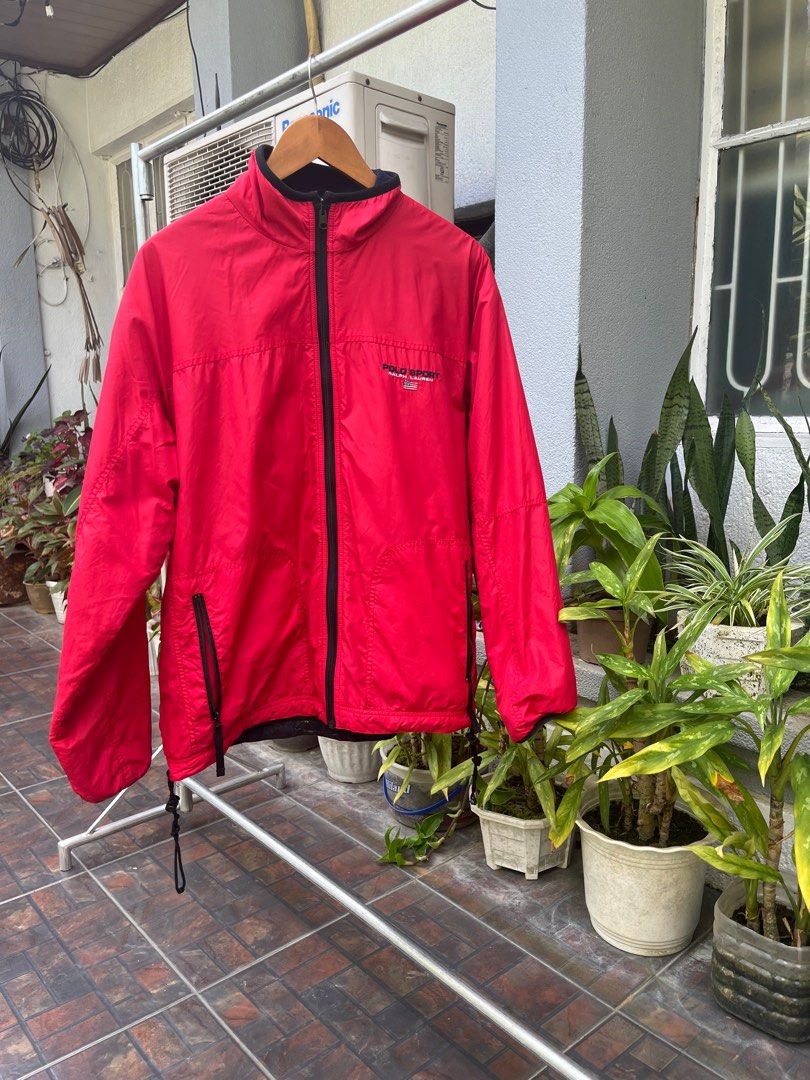 Vintage polo sport reversible jacket Men s Fashion Coats Jackets and Outerwear on Carousell