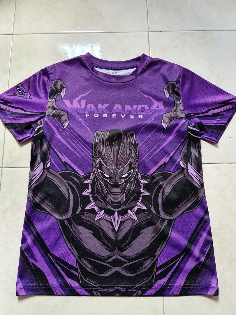 Wakanda forever jersey top