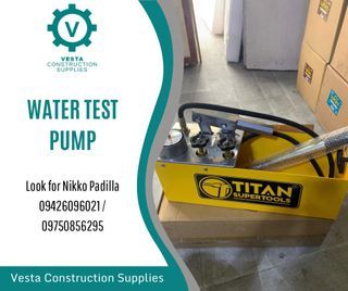 Water Test Pump