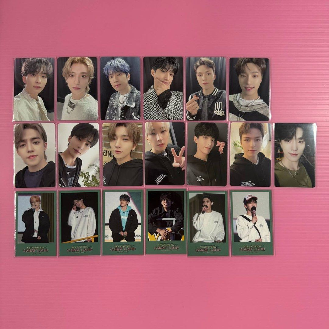 [wts/lfb] seventeen caratland dvd/digicode pcs
