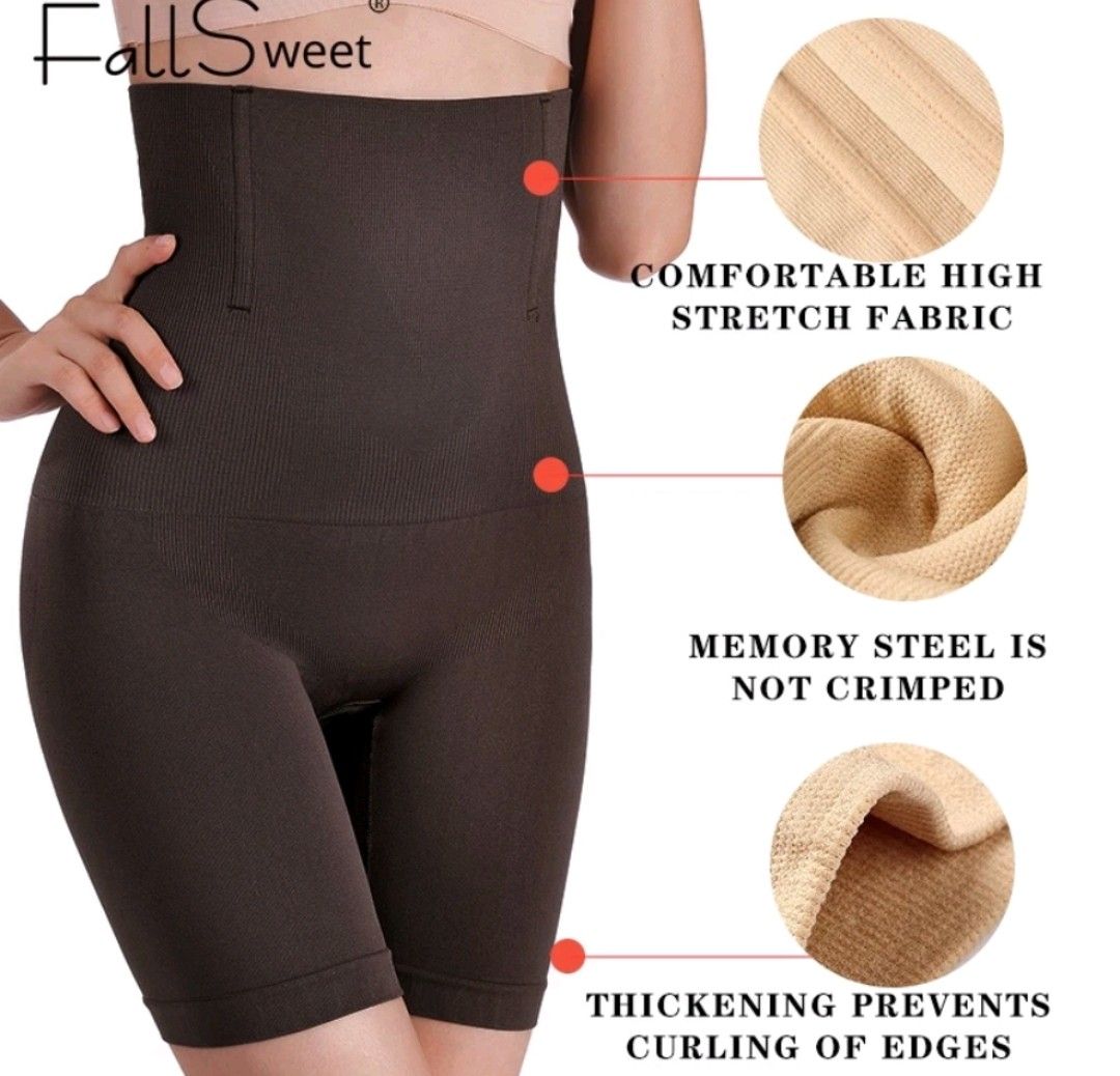 Seamless Tummy Tuck High Waist Shaping Corset Panties Breathable