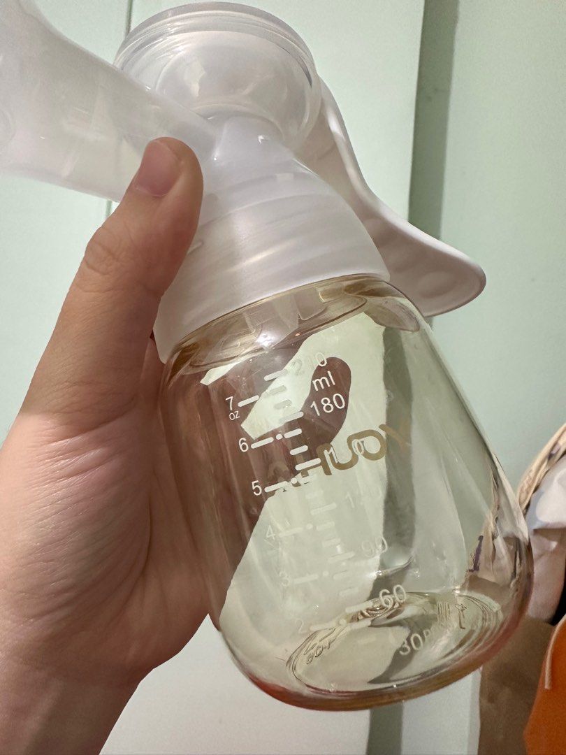 Youha Manual Breast Pump (Category: Breastfeeding & Bottle Feeding) located in Mandaluyong City. Submitted by andreannf (Listing ID 1283978780, Image 1). Description: Almost new! Tried once lng Pick up @ Mandaluyong.