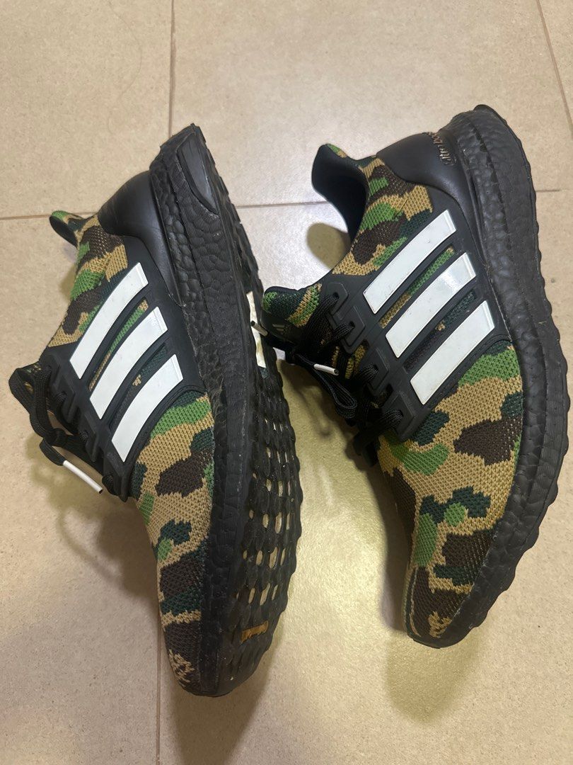 100 Authentic Adidas Bape Cross over Ultraboost Men s Fashion