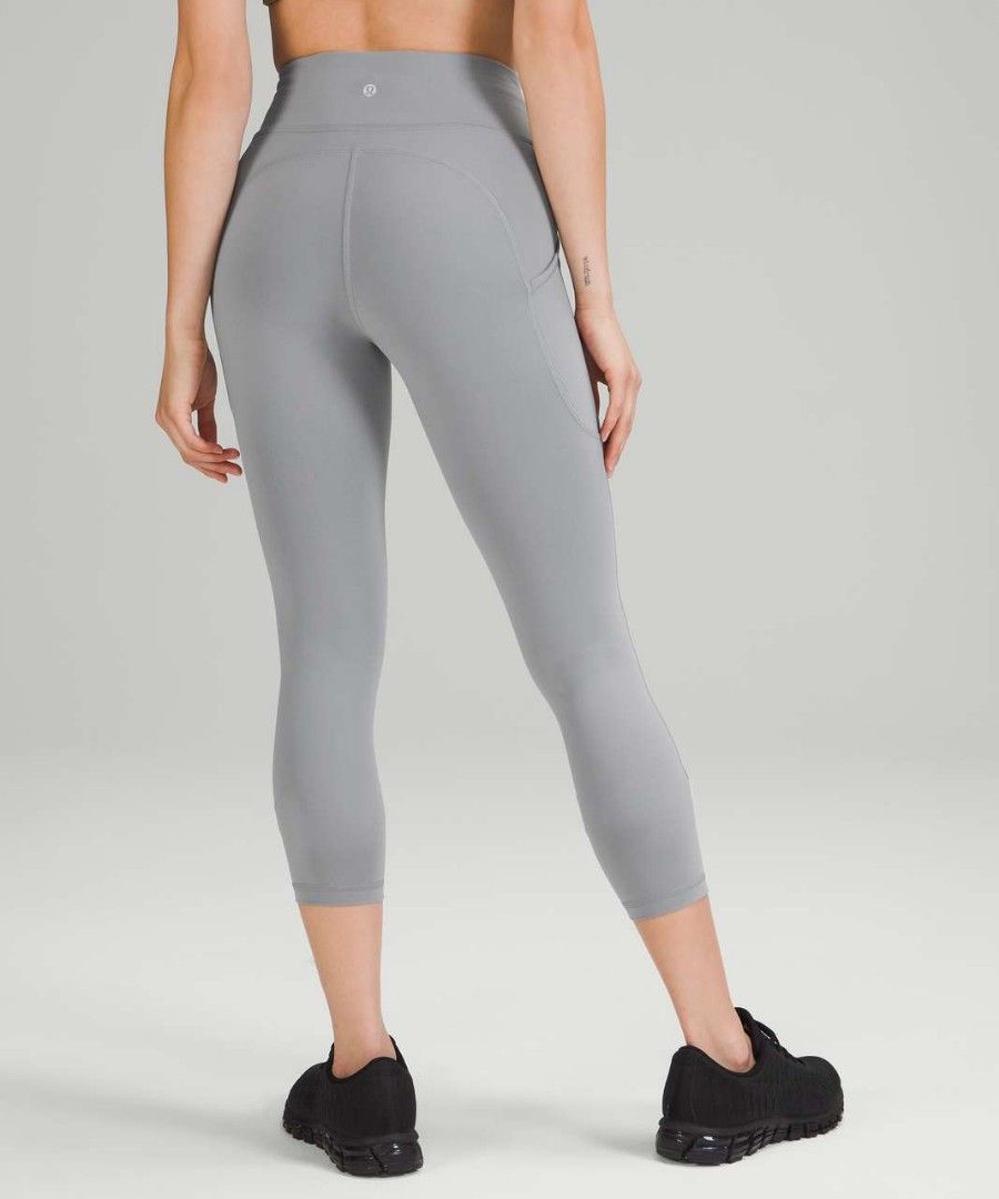 Lululemon Align Pant 25” with Pockets Size 2 in Rhino Grey, Women's  Fashion, Activewear on Carousell