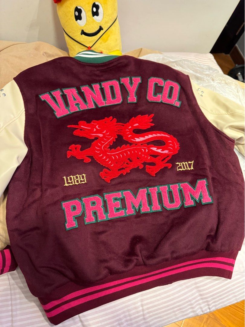 vandy the pink スタジャン 赤 L VANDY THE PINK バンディーザピンク