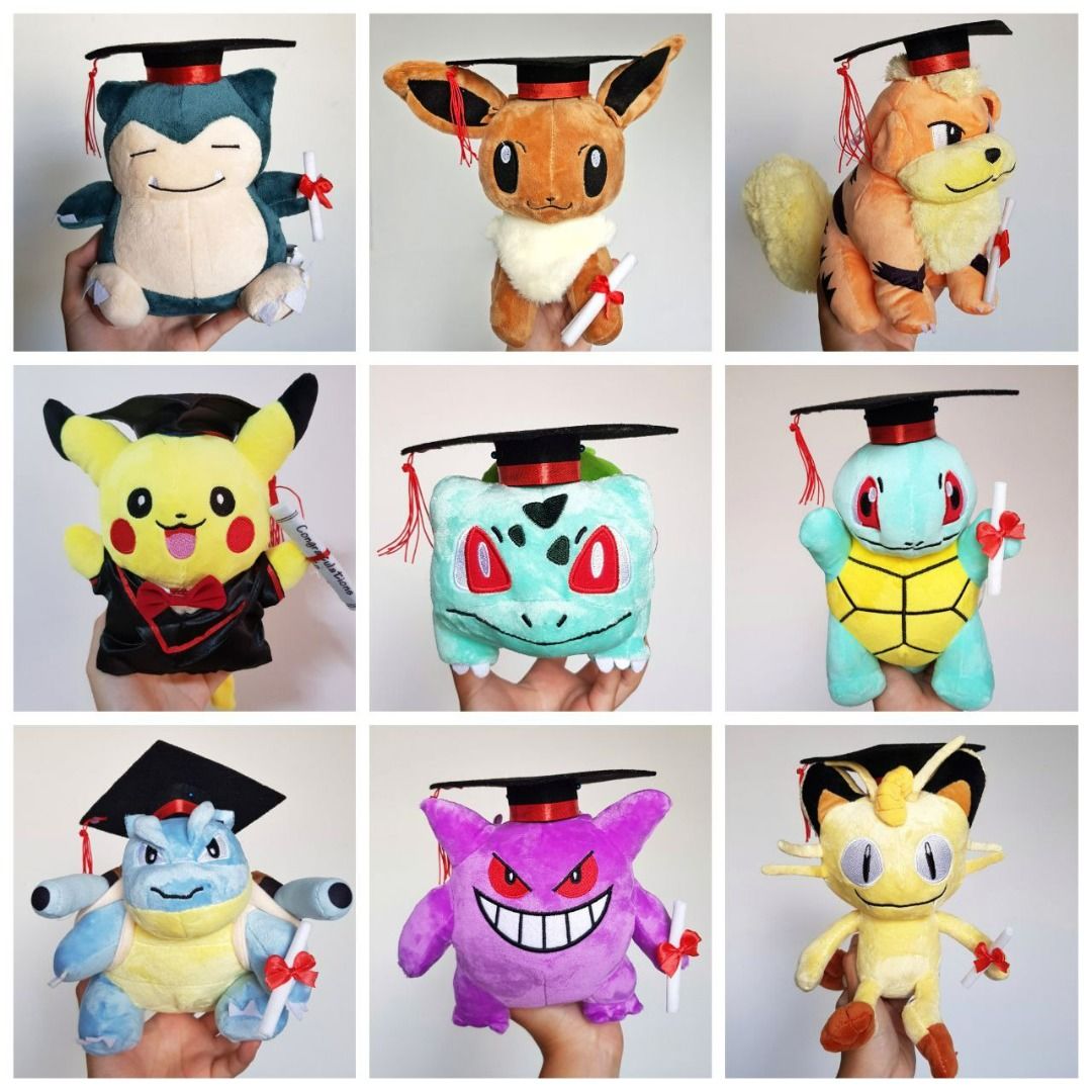 Pokemon devilbiss graduation plush